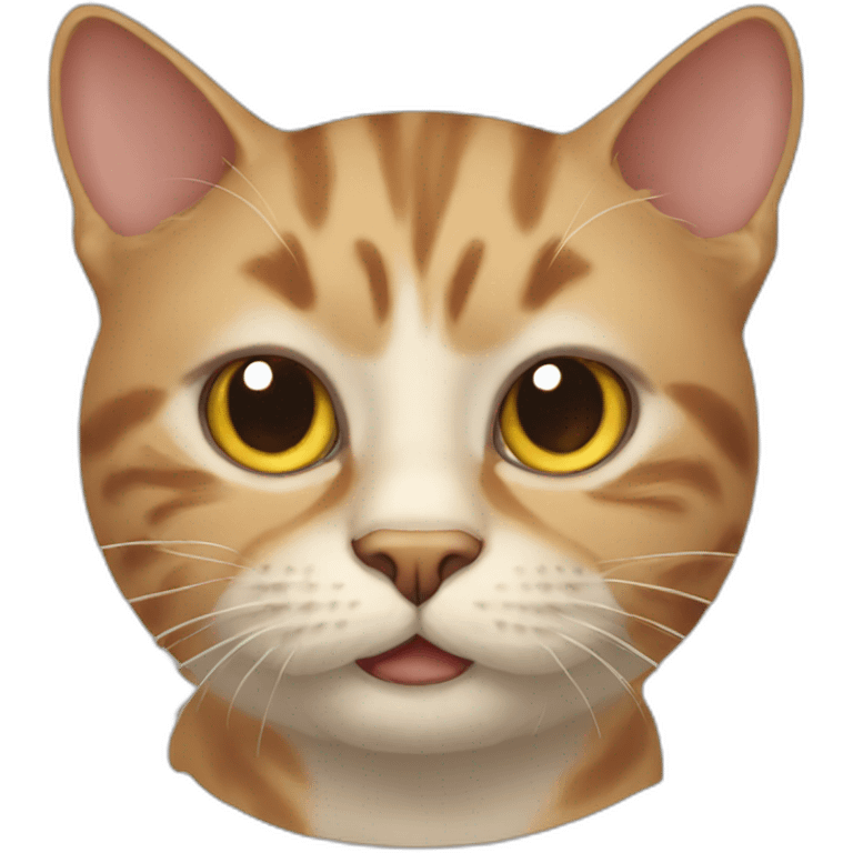 ugly cat emoji