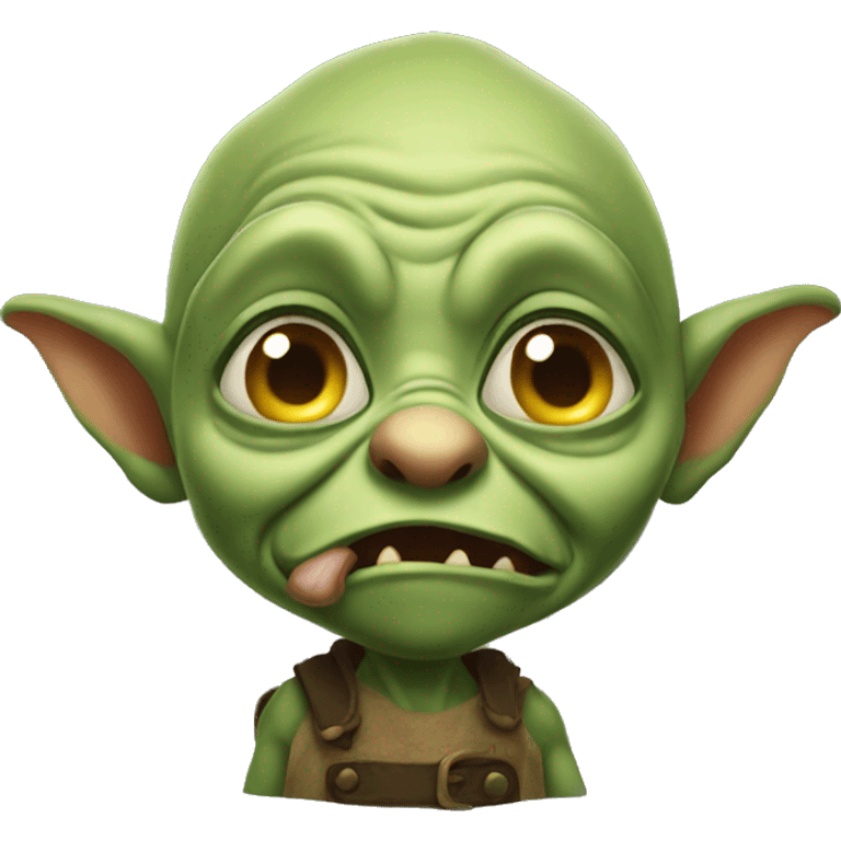 Stinky little goblin emoji