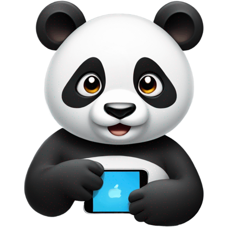 iPhone panda emoji