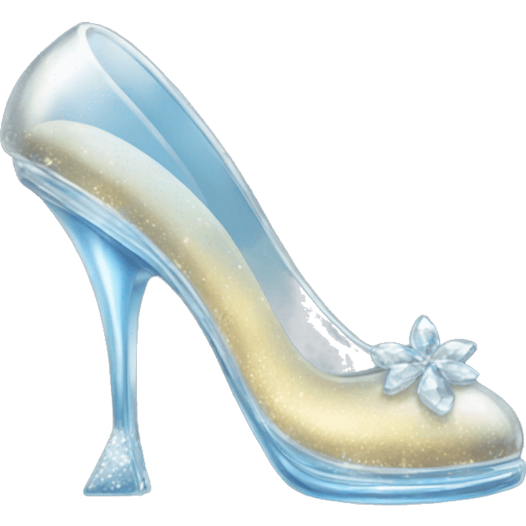 cinderella’s glass heels emoji