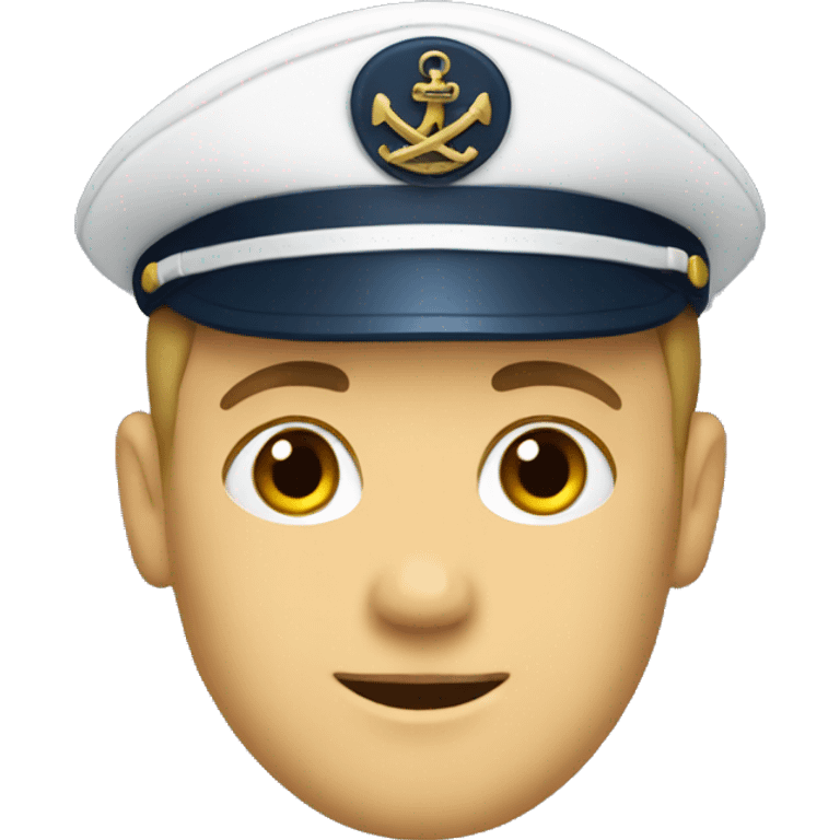 Sailor with uniform emoji