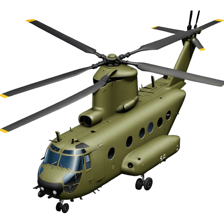 CH-47 Chinook Helicopter - boeing emoji