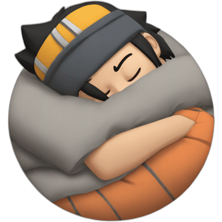 Naruto sleeping emoji