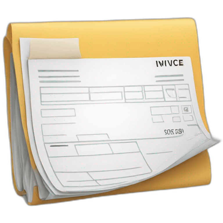 Invoice emoji