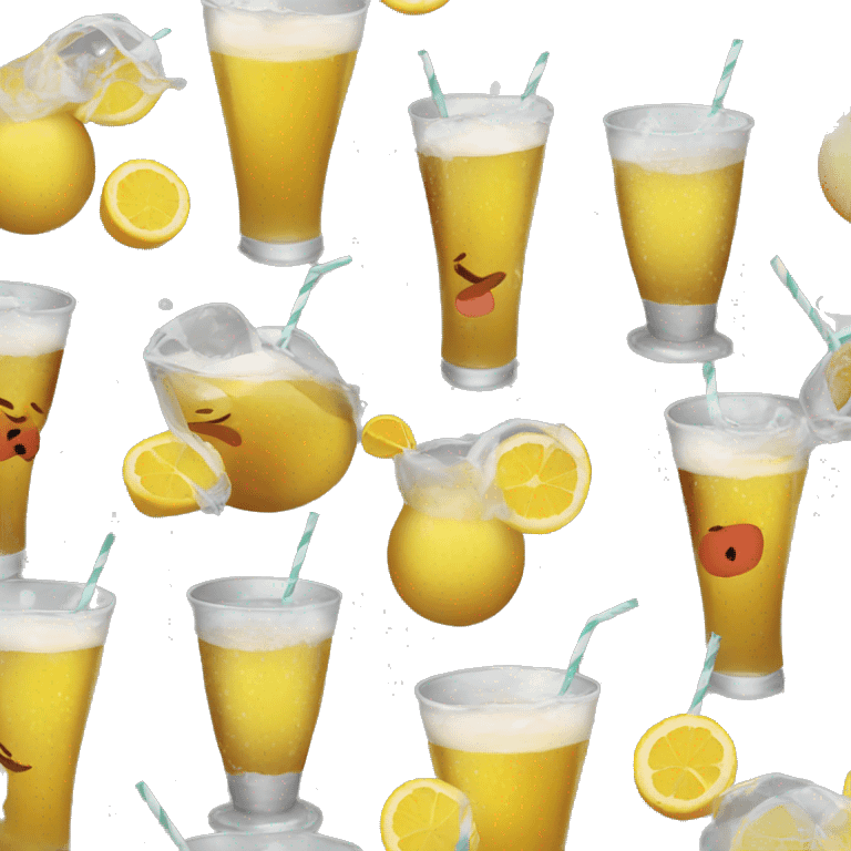 New Year's drink emoji