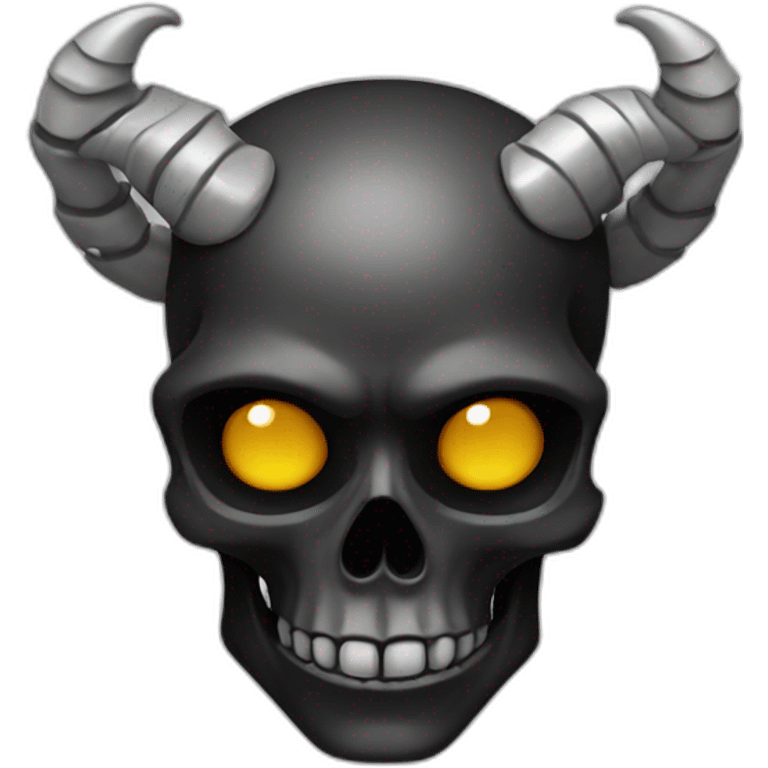 Black sweat whith skeleton capricorn emoji