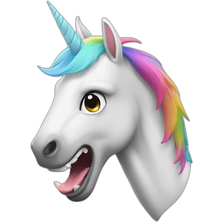 Licorne avec bite emoji