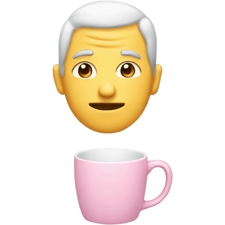 a pastel mug emoji