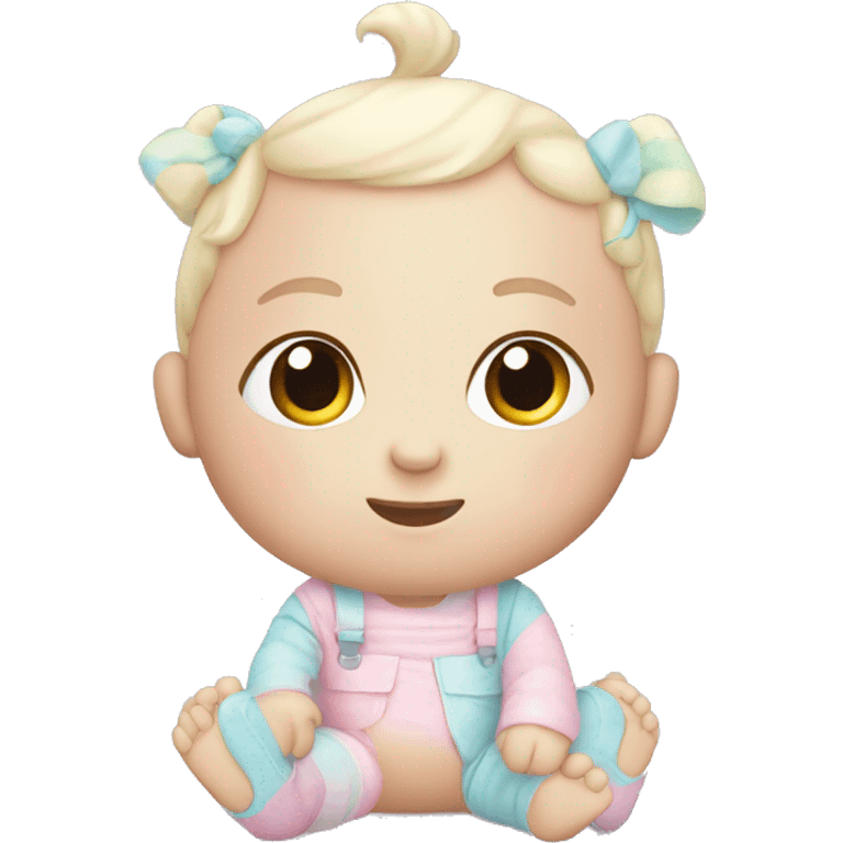 Pastel Baby toys  emoji