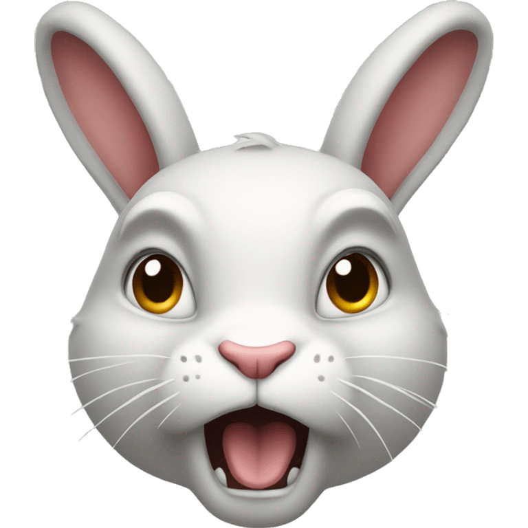 rabbit angry emoji