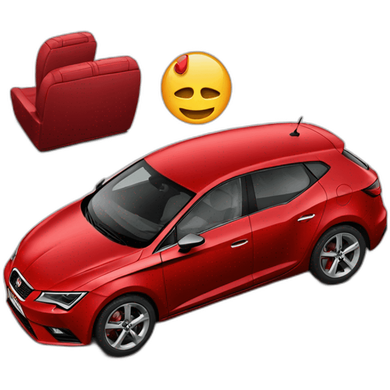 Red Seat Leon emoji