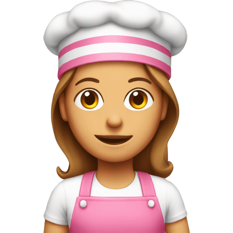 pink baking  emoji