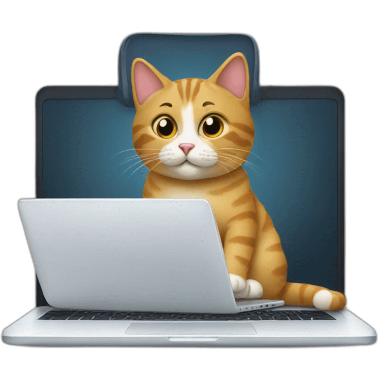 cat-on-laptop emoji