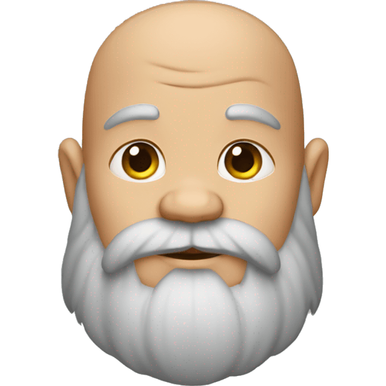 dwarf with no facial hair emoji