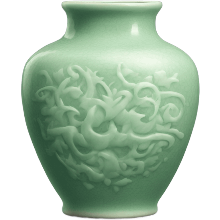 celadon ceramic vase emoji