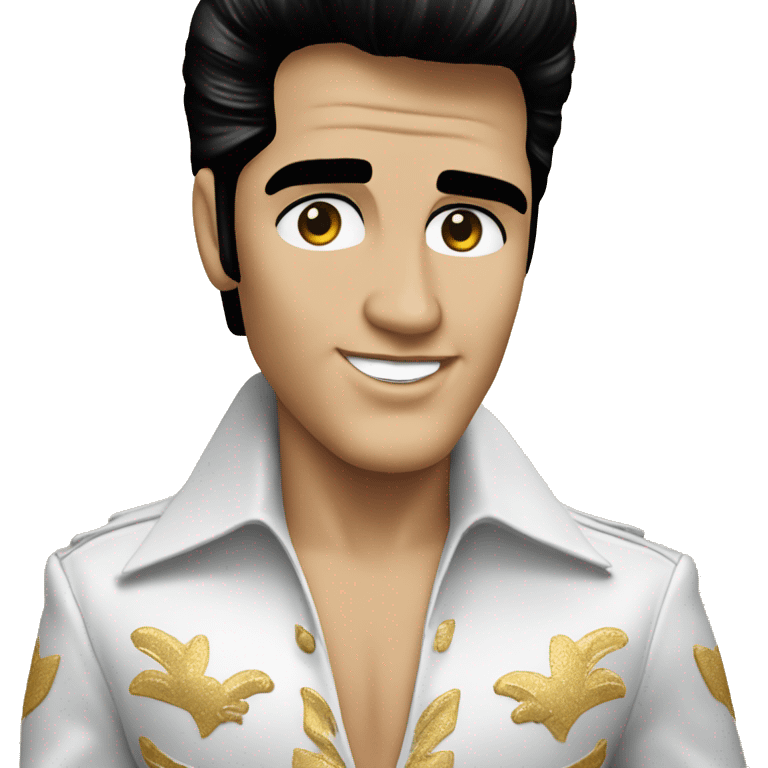 Elvis Presley qui chante emoji