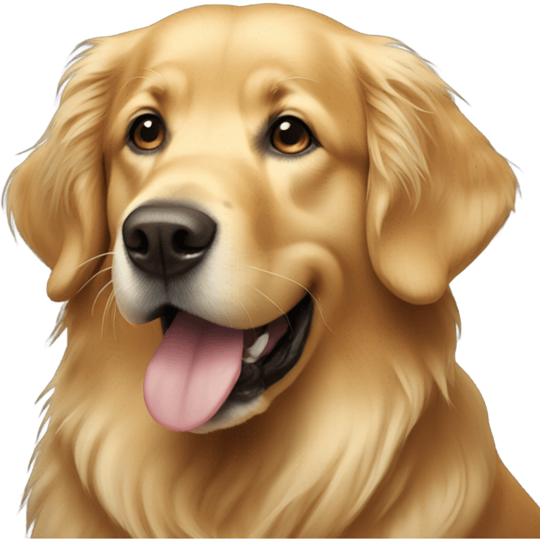 Golden retriever  emoji