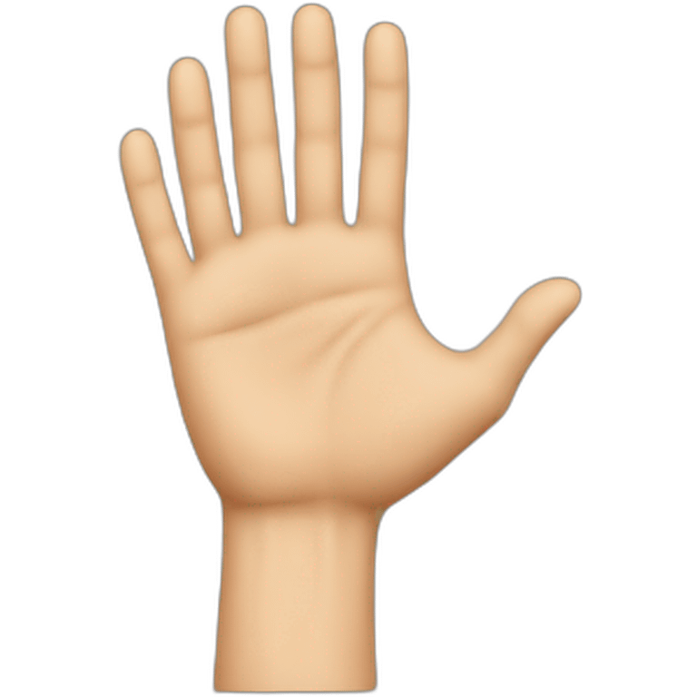 Italian man hand emoji