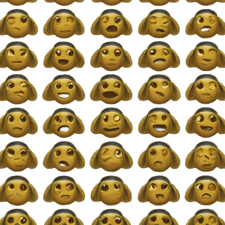 Bee head emoji