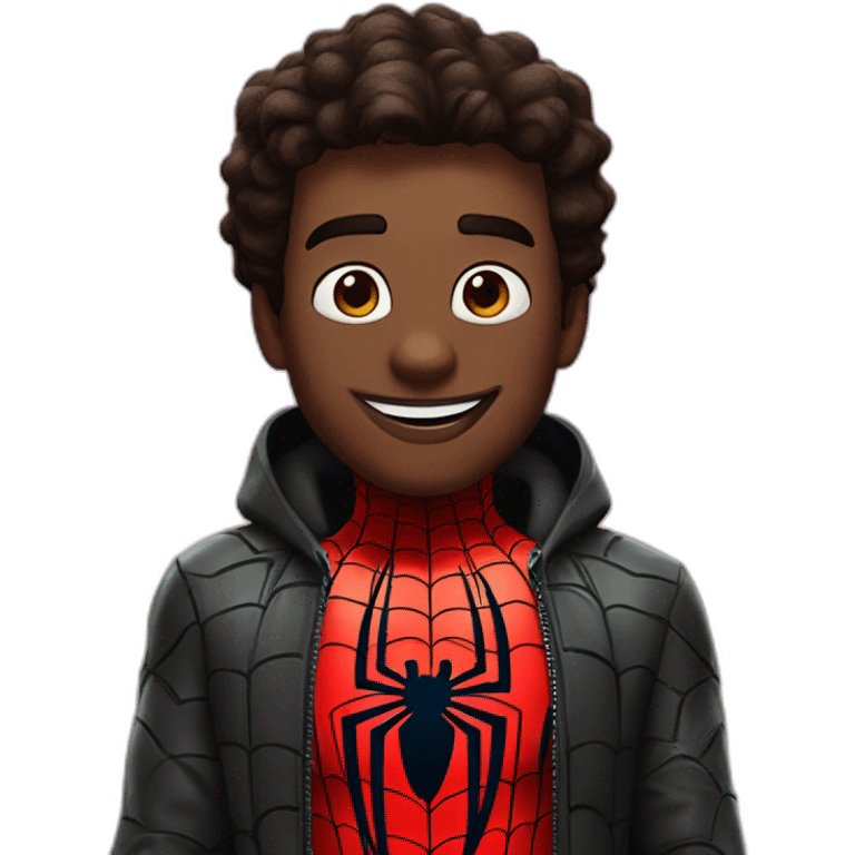 Spiderman beyond the spider verse emoji