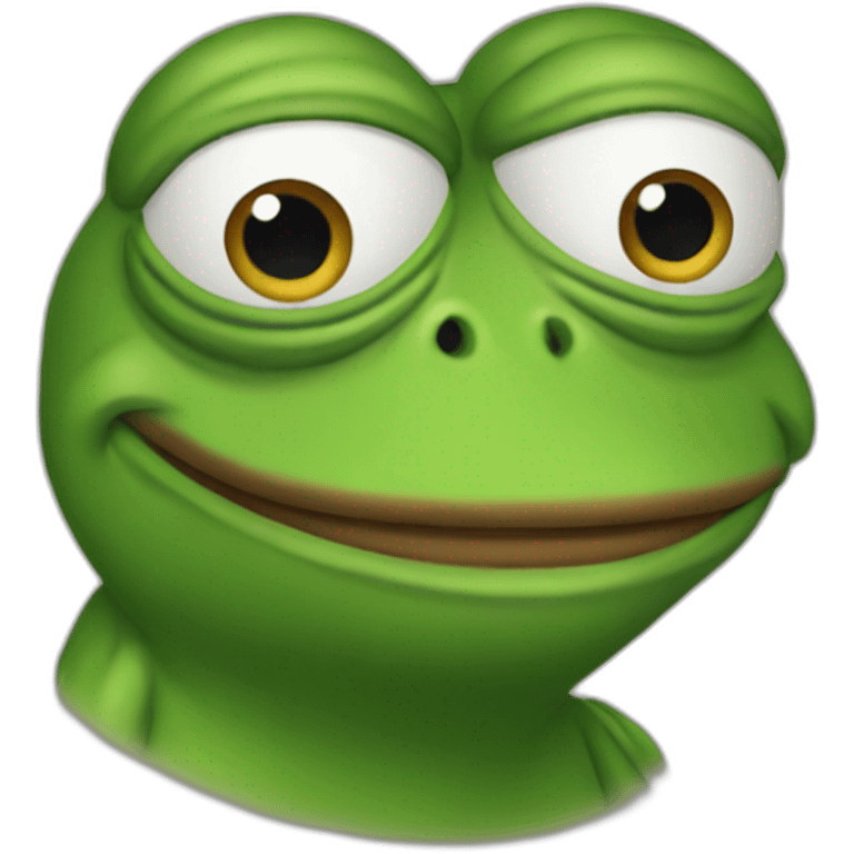 Pepe the frog emoji