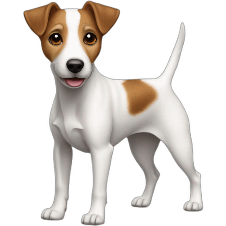 dog Jack Russell Terrier full body emoji