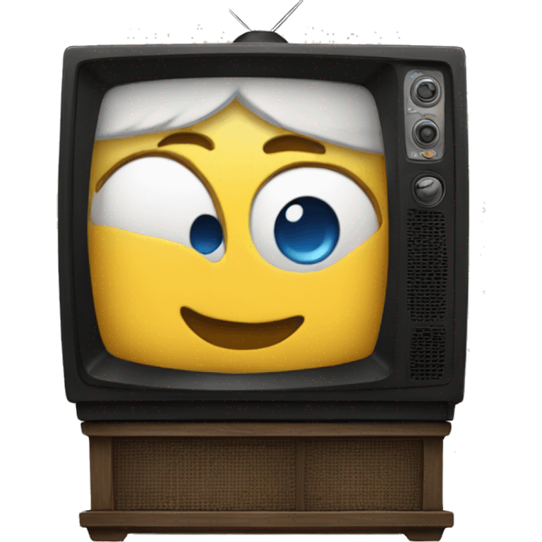 Back of a TV emoji