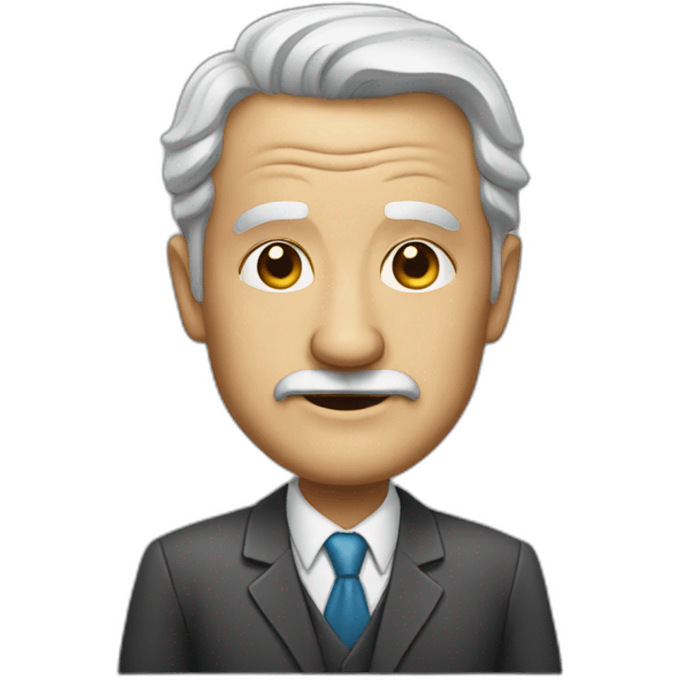 old Businessman emoji