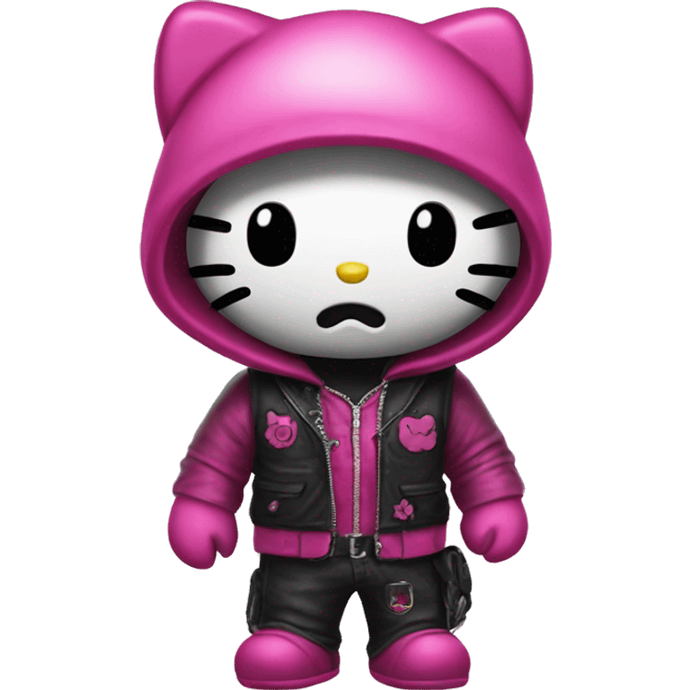 Hello kitty anarchy emoji