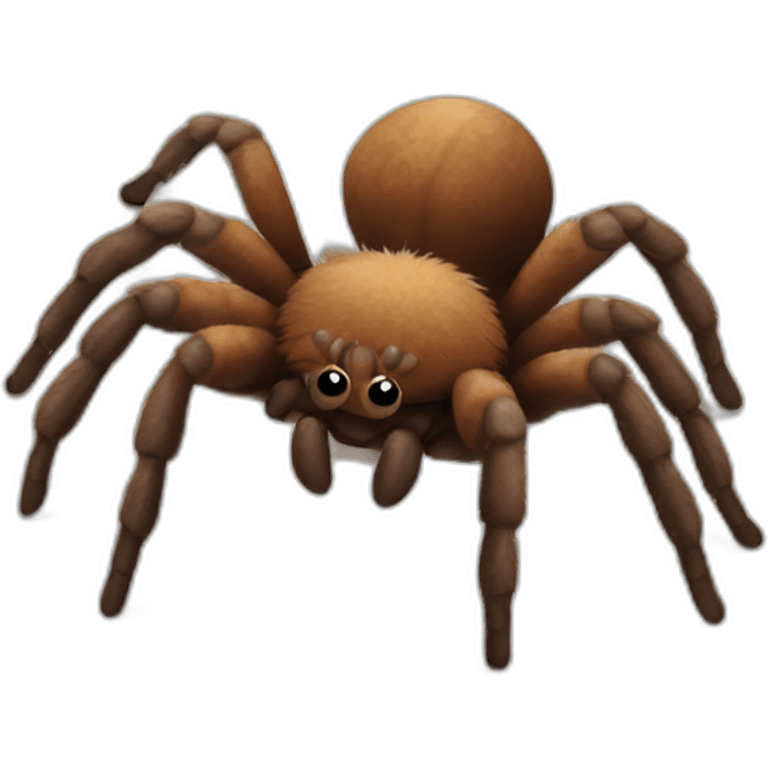 Cute little Chubby Tarantula  emoji