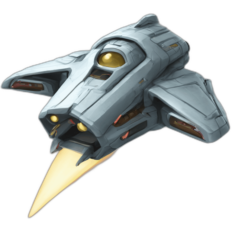 DoDonPachi space ship emoji