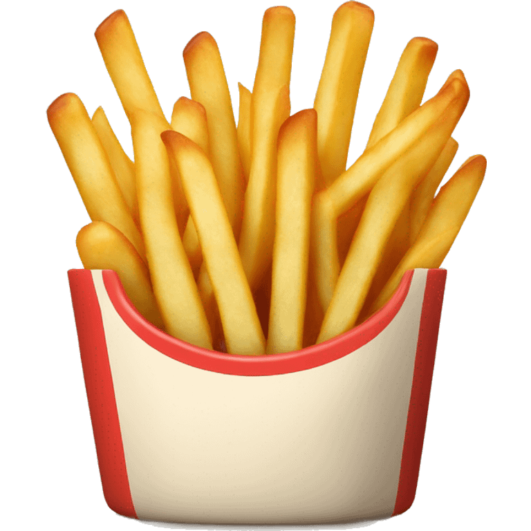 french fries with hotdog in a bowl emoji