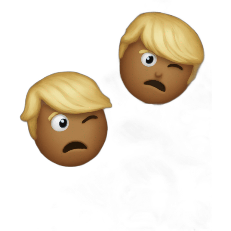 trump as poop emoji