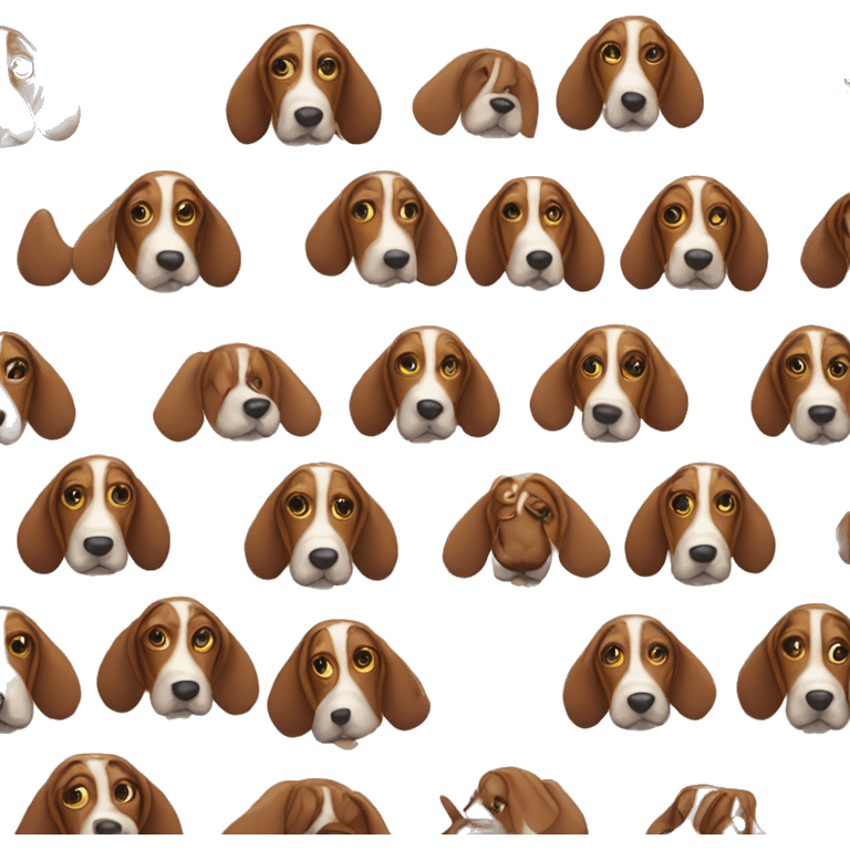 Basset hound emoji