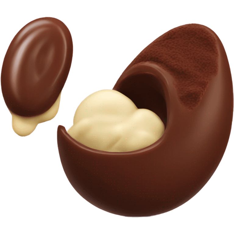 chocolate quenelle emoji