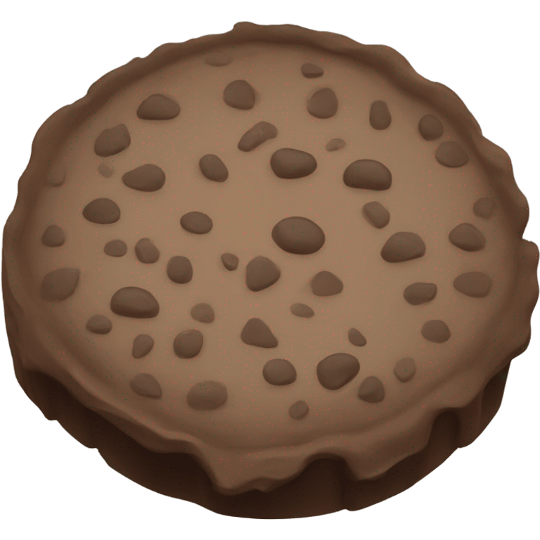 A mud pie emoji emoji