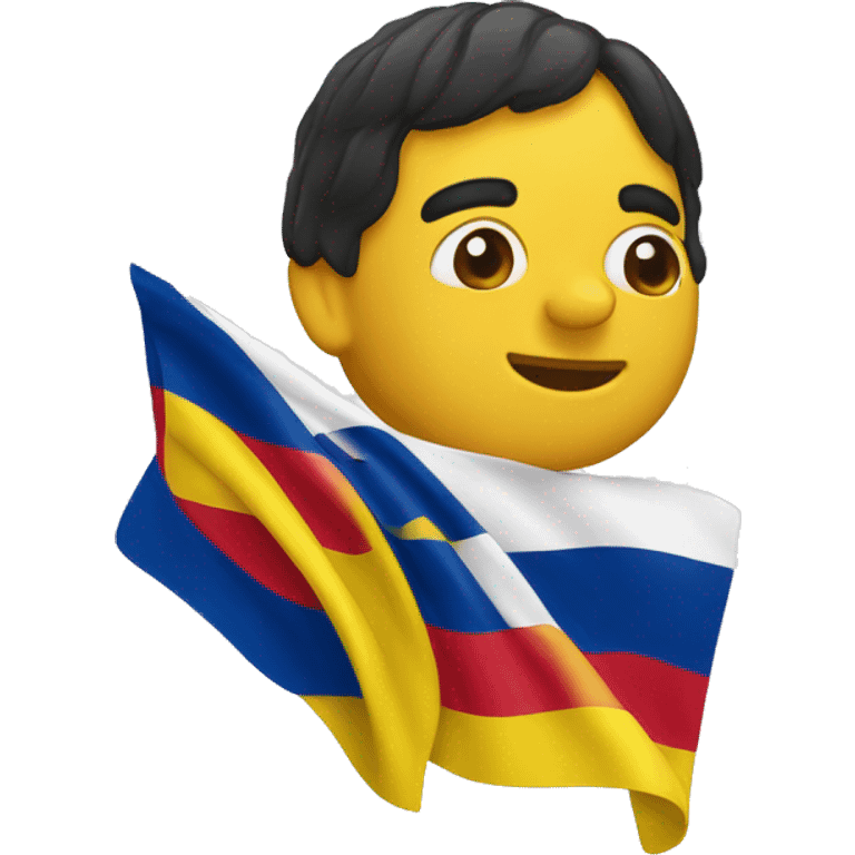 Bandera Antioquia-Colombia emoji