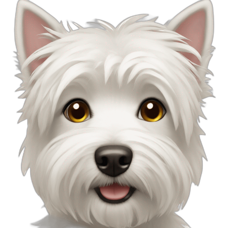 westie dog emoji