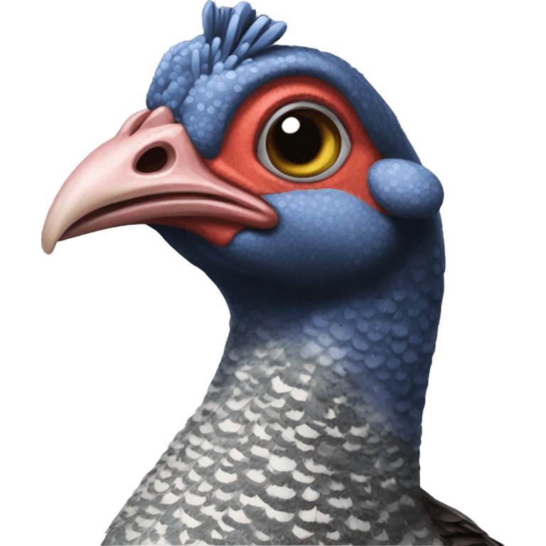 guinea fowl emoji