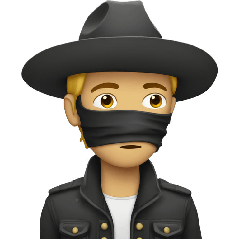 Bandido triste emoji