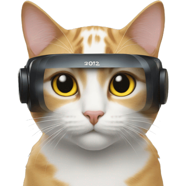 VR cat emoji