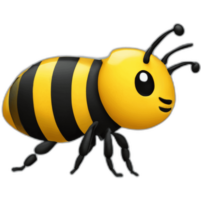 Bee-network-bus emoji