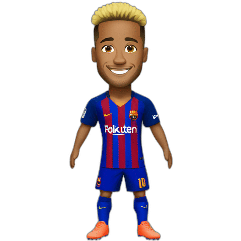 Neymar in barcelona emoji