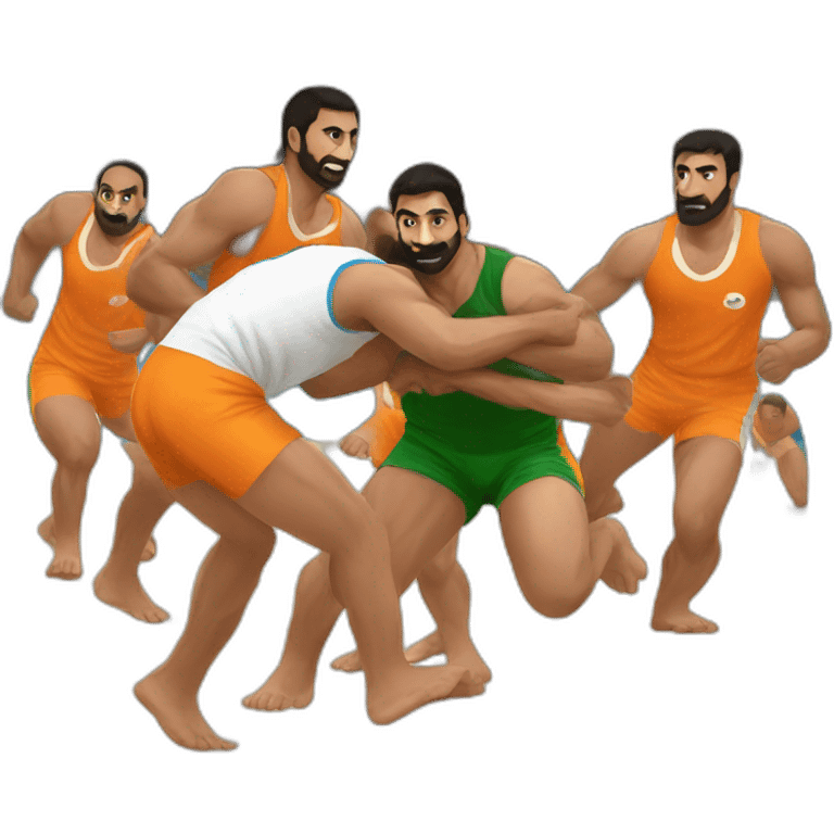 Kabaddi emoji