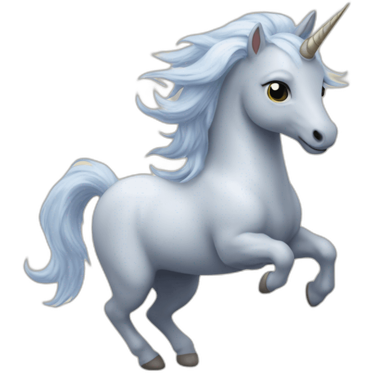 Licorne qui vole emoji