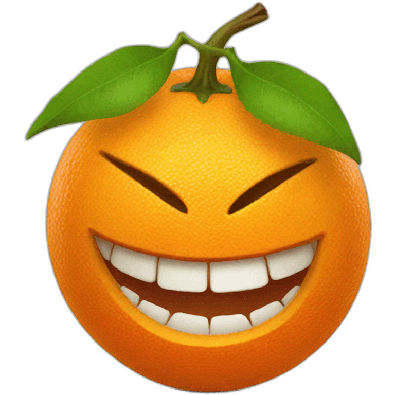 annoying orange emoji