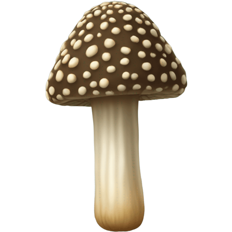 Morel mushroom emoji