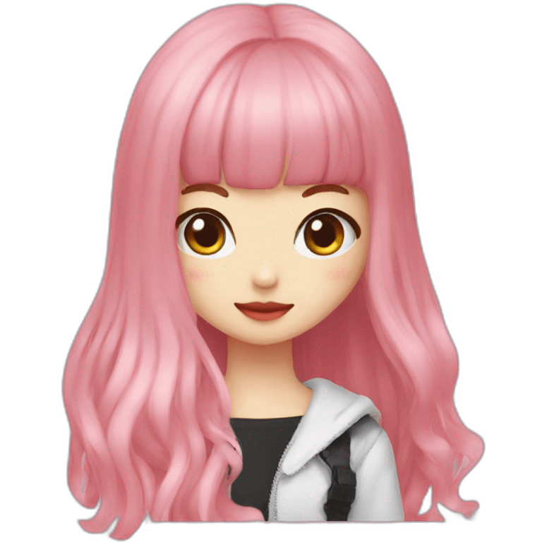 Lisa of Blackpink emoji