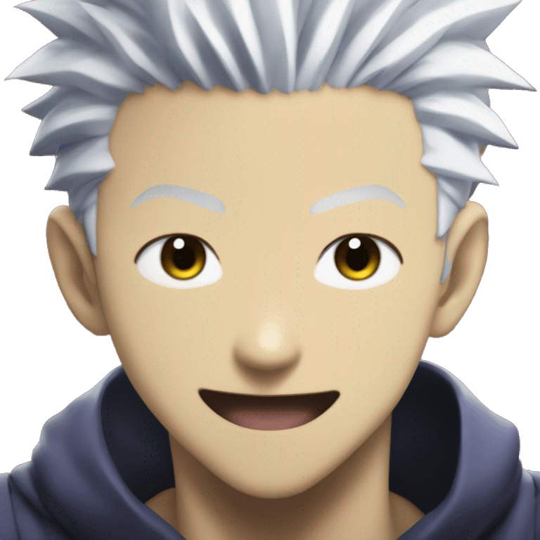 Yuji itadori from jujutsu Kaisen smiling  emoji