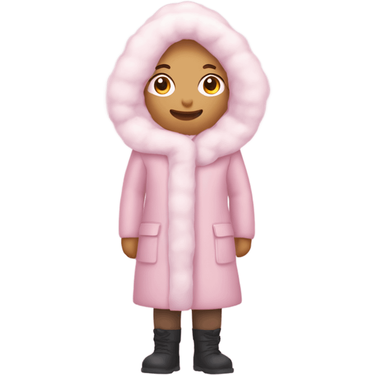 Light pink Snow ake  emoji